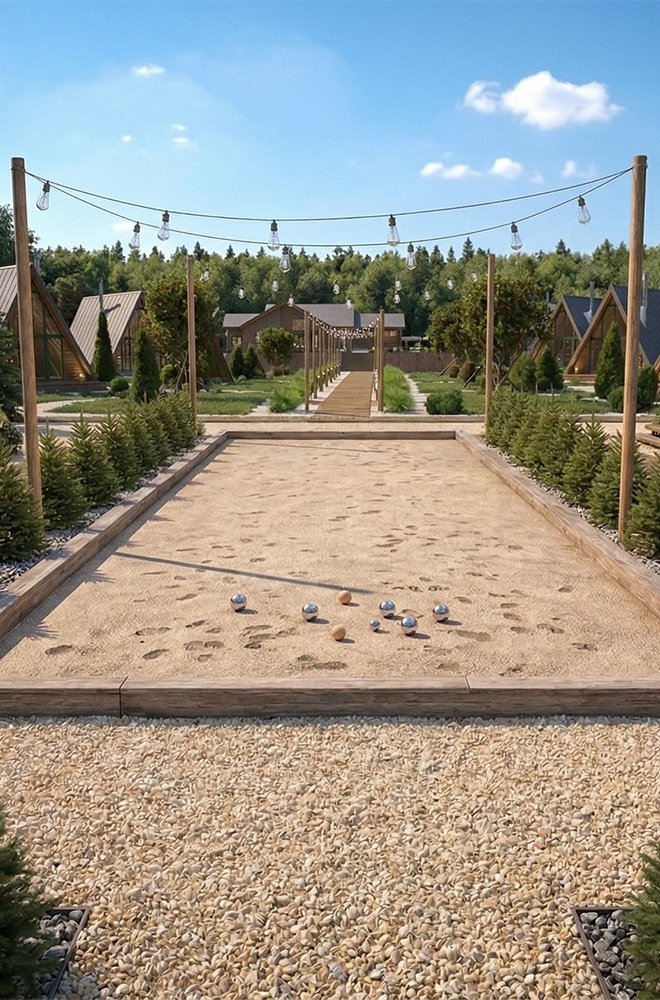 Поле для петанка